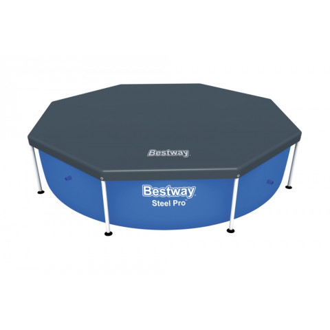 Bâche 4 saisons ý2.44m - bestway - pour piscine frame pool