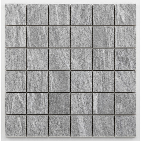 Mosaïque céramique stone - 29.8x29.8cm - quarzite grey