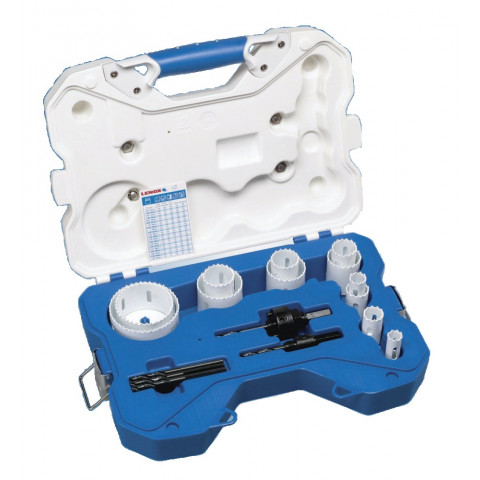 Coffret 12 scies trépans t2 speedslot 1200g