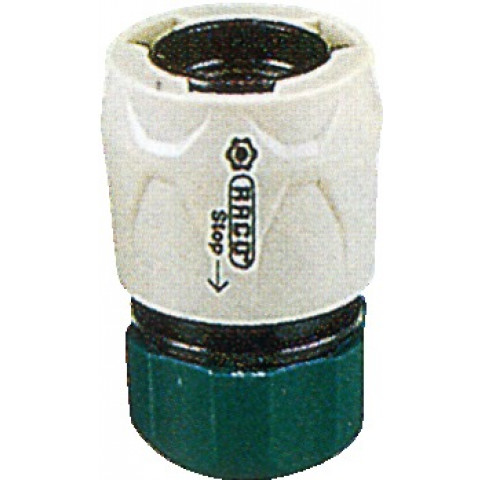 Raccord rapide arrosage stop plastique 19mm