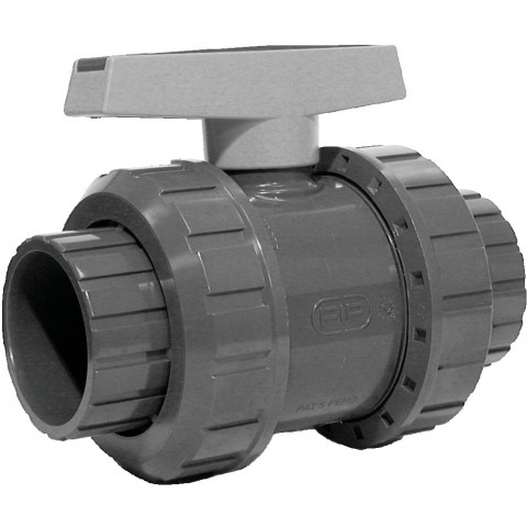Robinet boisseau sphérique iso ff eau 16b acs pvc Ø16