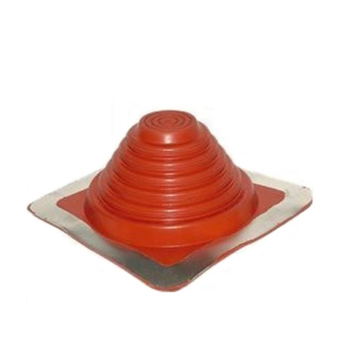 Sortie de toit Pipeco N°7 haute température 225°C ETANCO - Rouge - Ø150 à 240 - 188171