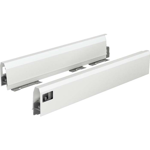 Set hettich arcitech pour tiroir h.94 - l.500 - blanc - 9149266