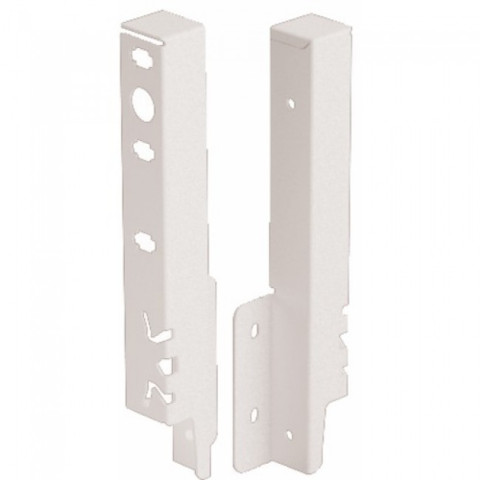 Set raccord hettich arcitech pour paroi arrière blanc - 186 mm - 9149281