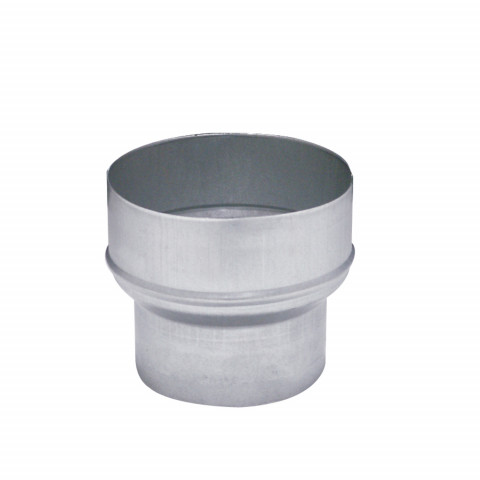 Isotip réduction conique 125/100 pour raccordement sur conduits flexibles 100