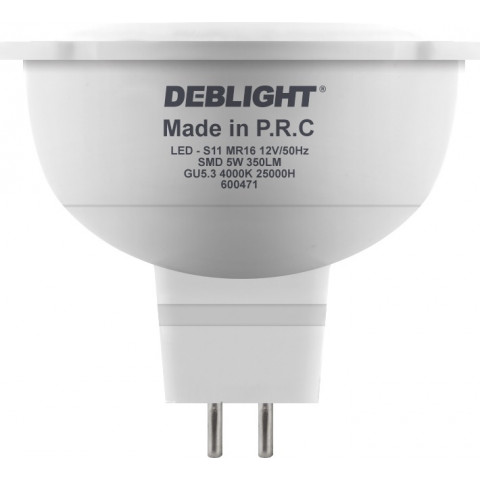 Ampoule LED S1 MR16 4000K DEBFLEX - 600471