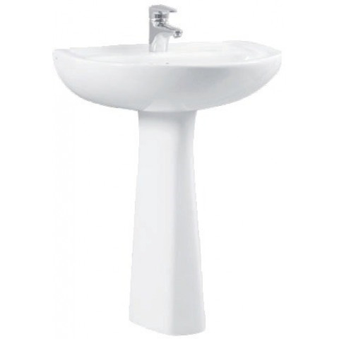 Lavabo 60cm normus - blanc