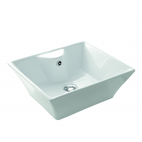 Vasque à poser zayo - couleur : blanc