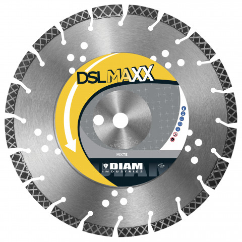 DISQUE DIAMANT Ø350/22.23 MIXTE