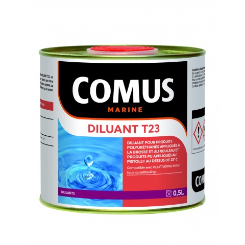 Diluant t23 - Pour produits polyuréthanes appliqués à la brosse et au rouleau - Conditionnement au choix
