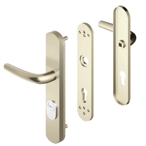 Ensemble de sécurite blindé Blindomax double béquille DISEC Clé i - champagne FFA6 - A0P54D1F FA