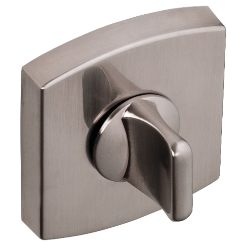 Paire de rosaces 6425 Muze BEZAULT - Platine aspect inox - Bec de cane WC - 865971