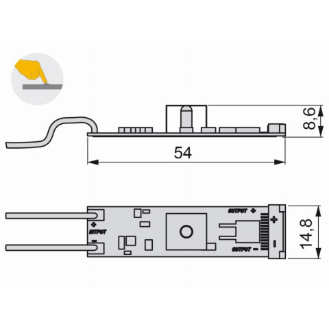Senseur Lynx switch EMUCA - 5203520