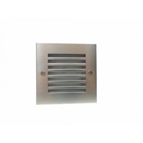 Encastré mural led f86 7w ip44 - couleur eclairage : blanc neutre 4000k - 5500k