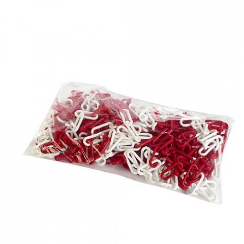 Chaîne plastique blanc et rouge FACOM - 25m - EV.CH-RN