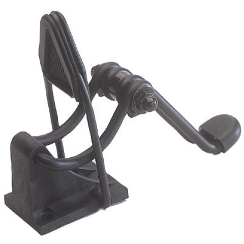 BlocVolet + contre plaque Bras allongé MONIN - Noir - 9200-9201-152140