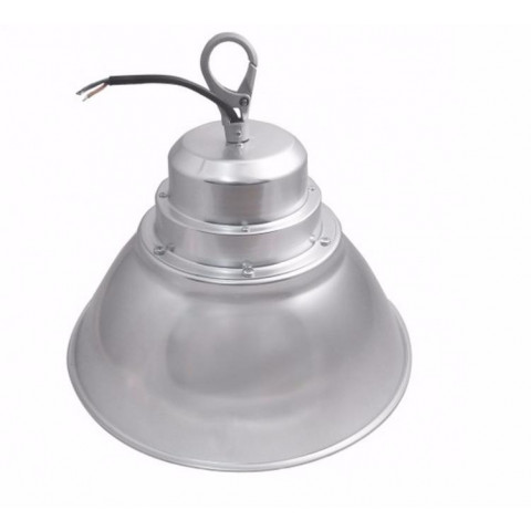Cloche industrielle led 150w 120 argent ip65 - couleur eclairage : blanc neutre 4000k - 5500k