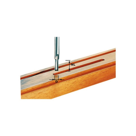 Fraise à rainurer avec queue de 8mm FESTOOL HW S8 D6/14 - 490955 