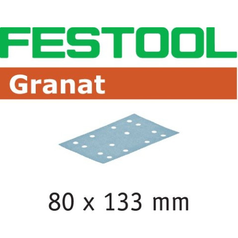 Abrasifs FESTOOL STF 80x133 P400 GR - Boite de 100 - 497126