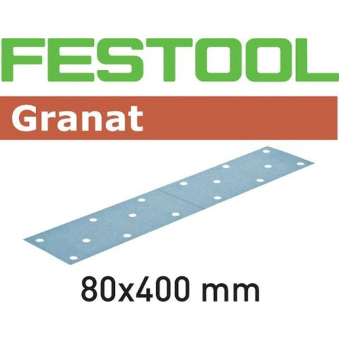Abrasifs FESTOOL STF 80x400 P120 GR - Boite de 50 - 497160