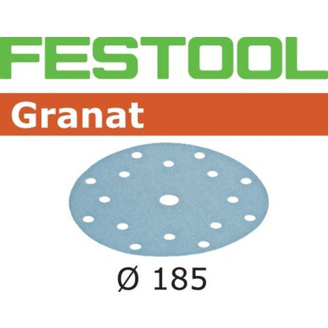 Abrasifs FESTOOL STF D185/16 P180 GR - Boite de 100 - 497188