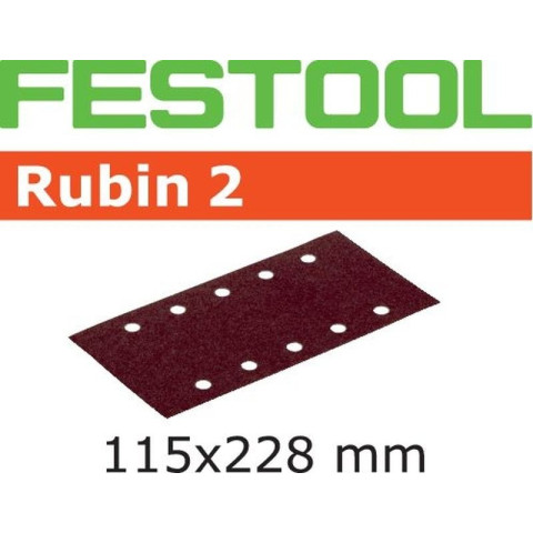Abrasifs FESTOOL STF 115X228 P40 RU2 - Boite de 50 - 499030
