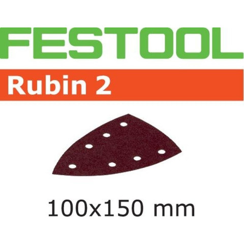 Abrasifs STF DELTA/7 FESTOOL P180 RU2/10 - Grain 180 - 10 pièces - 499147