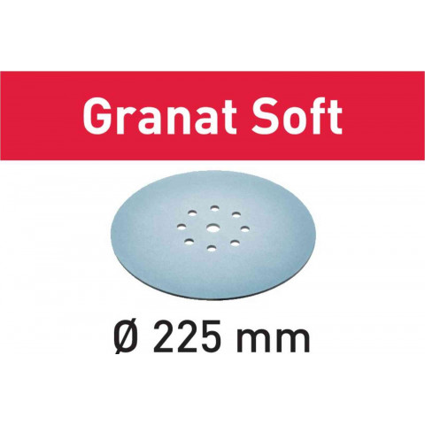 Abrasif stf d225 granat soft festool - grain 400 - 25 pièces - 204228