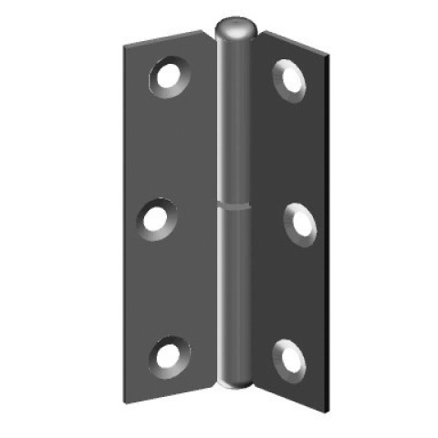 Charnière à dégonder à noeud roulé MONIN - gauche - 70 x 45 mm - 433 270 