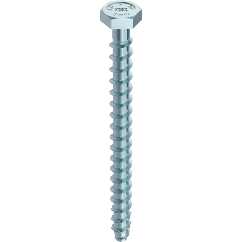Boite de 25 Vis Multi Monti 10x140 mm HECO - Tête hexagonale - ép.max 75 mm - Perçage 8 mm - 48457