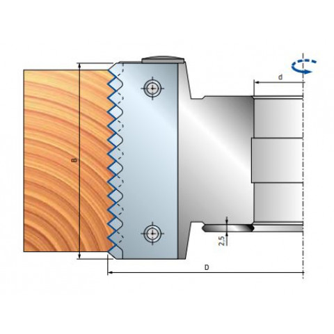 Plaquette CW25M AB3 - F03FC01803 -CW25M AB3