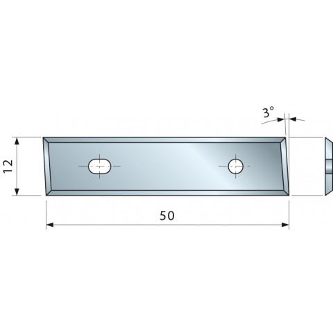 Couteau 50x12x1,5 - F03FC23923 -CG71MAA310