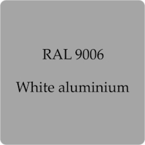 Rosace cylindre à clipper 2100C FAPIM - Gris 9006 - 2100C_G5