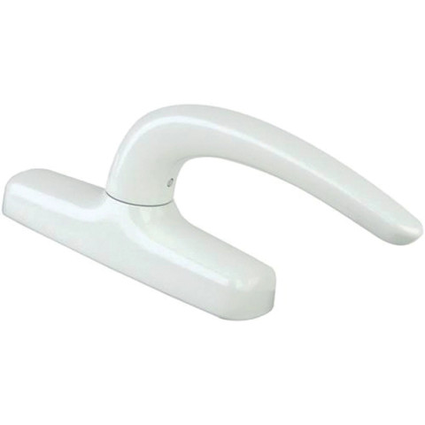 Crémone simple fourche Nefer midi FAPIM - blanc 9010 - 0757BI-32