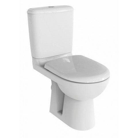 Pack WC au sol GEBERIT Prima - Sortie horizontale - Réservoir attenant et abattant ralenti - 08325300000101