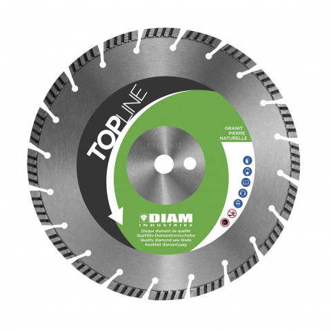 Disque diamant DIAM INDUSTRIE GR - Granit - 230x22,23 - GR70230/22