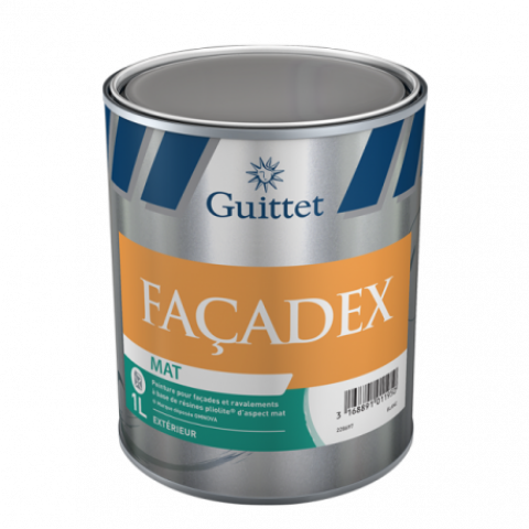 Peinture Facadex GUITTET 1L Blanc - 57289