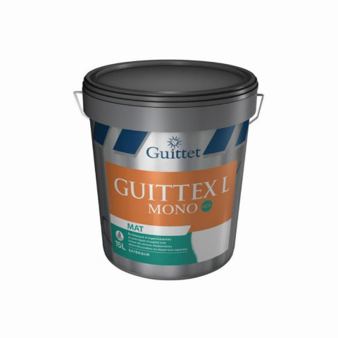 Peinture Guittex L Mono Mat GUITTET 15L Blanc - 13430