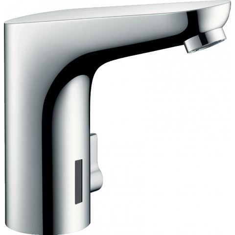 Mitigeur de lavabo HANSGROHE Focus  électronique avec manette de réglage de température sur batterie chromé - 31171000