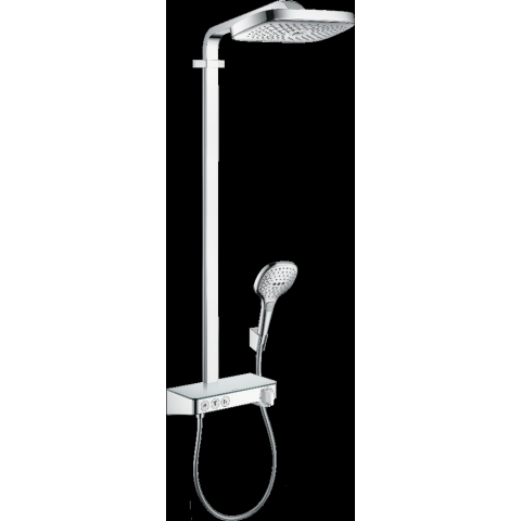 Colonne de douche HANSGROHE Raindance Select E  3jet avec mitigeur thermostatique ShowerTablet Select 300 chromé - 27127000