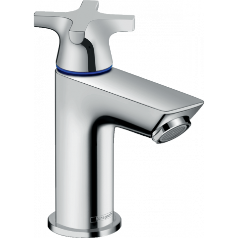 Robinet de lave-mains HANSGROHE Logis Classic eau froide sans tirette ni vidage chromé - 71135000