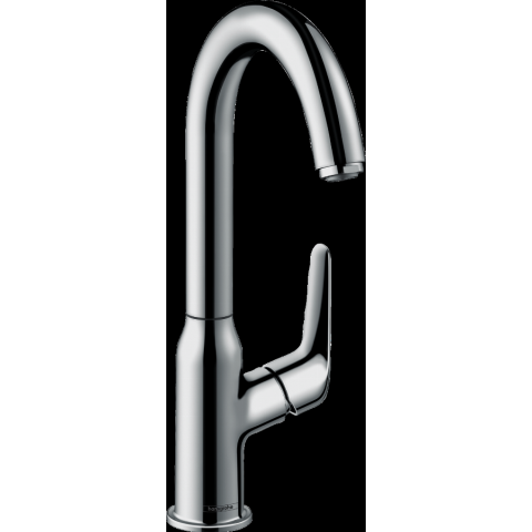 Mitigeur de lavabo HANSGROHE Novus  avec bec pivotant à 120°, avec tirette et vidage chromé - 71126000