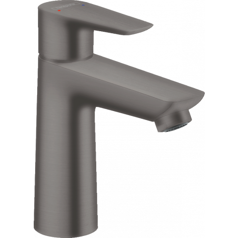 Mitigeur de lavabo HANSGROHE Talis E , avec tirette et vidage noir chromé brossé - 71710340