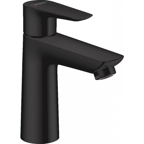 Mitigeur de lavabo HANSGROHE Talis E , avec tirette et vidage noir mat - 71710670