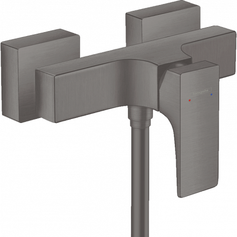 Mitigeur douche HANSGROHE Metropol  noir chromé brossé - 32560340
