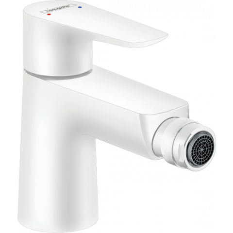 Mitigeur bidet, avec tirette et vidage blanc mat - 71720700