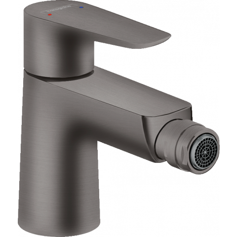 Mitigeur bidet, avec tirette et vidage noir chromé brossé - 71720340