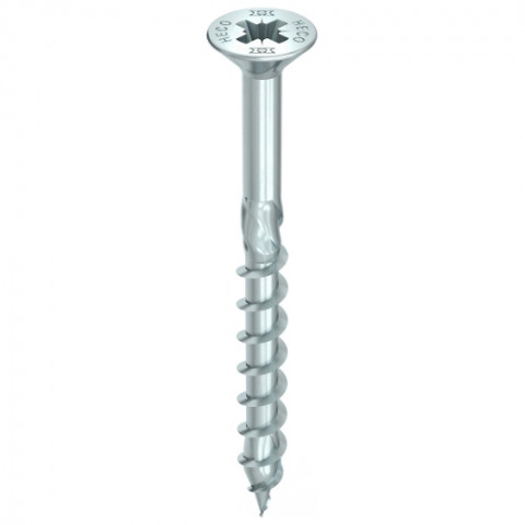 Vis HECO-Topix-Plus - Ø6x40mm - Tête Ronde - Filetage Total variable - T30 - Boite de 200 - 61011