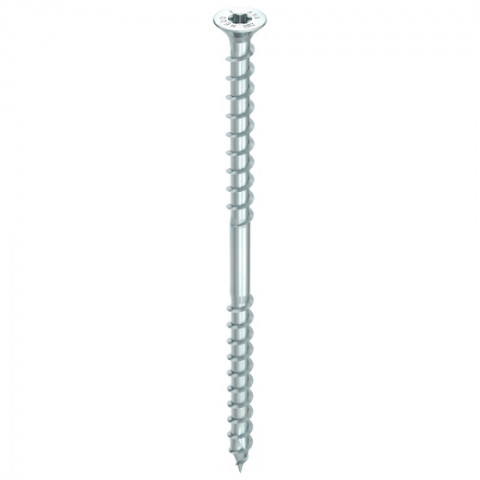 Vis HECO-Topix-Plus Therm - Ø8x160mm - Tête Fraisée à poches de fraisage - Filetage sous tête - T40 - Boite de 50 - 61286