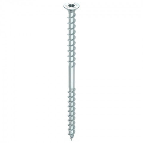 Vis HECO-Topix-Plus Therm - Ø8x360mm - Tête Fraisée à poches de fraisage - Filetage sous tête - T40 - Boite de 50 - 61406